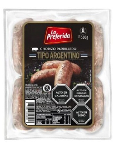 chorizo tipo argentino